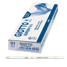 PASTELLO GIOTTO SUPER 1PZ BIANCO FILA 36264