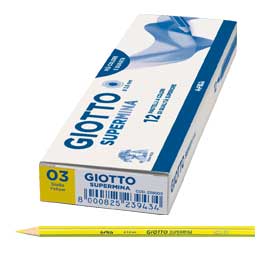 PASTELLO GIOTTO SUPERMINA 1PZ GIALLO FILA 36265