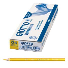 PASTELLO GIOTTO SUPERMINA 1PZ GIALLO SCURO FILA 51673