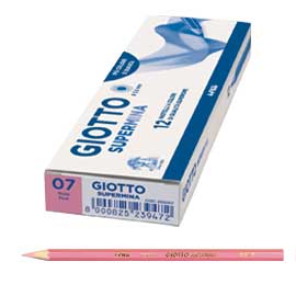 PASTELLO GIOTTO SUPERMINA 1PZ ROSA FILA 36244
