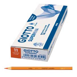 PASTELLO GIOTTO SUPERMINA 1PZ ARANCIONE FILA 51676