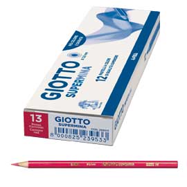 PASTELLO GIOTTO SUPERMINA 1PZ ROSSO CARMINIO FILA 51677