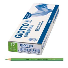 PASTELLO GIOTTO SUPERMINA 1PZ VERDE CINABRO FILA 36247