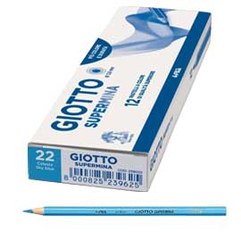 PASTELLO GIOTTO SUPERMINA 1PZ CELESTE FILA 36267