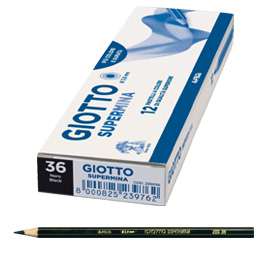 PASTELLO GIOTTO SUPERMINA 1PZ NERO FILA 51686