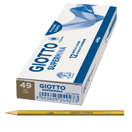 PASTELLO GIOTTO SUPERMINA 1PZ ORO FILA 62868