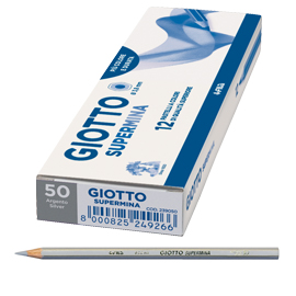 PASTELLO GIOTTO SUPERMINA 1PZ ARGENTO FILA 62869