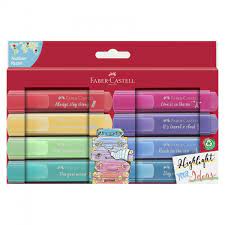 BUST.PL.8 TEXTL. 1546 COLO.PASTEL FABER CASTELL 98869