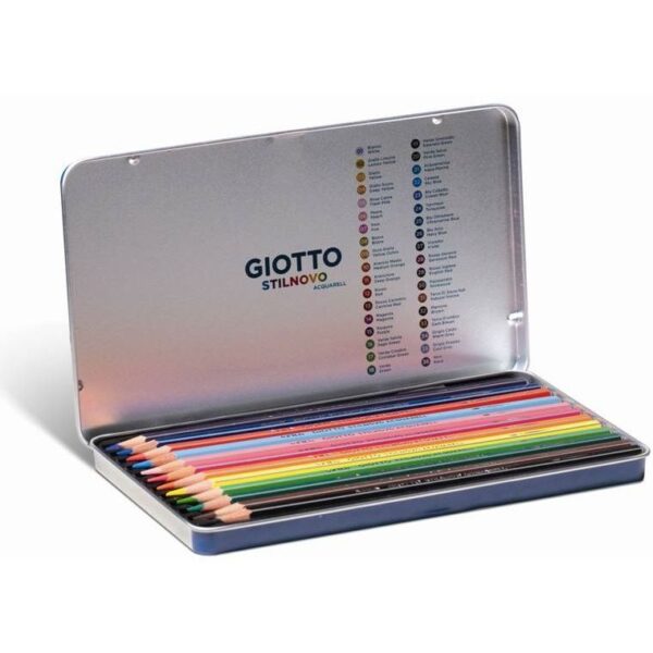 PASTELLO GIOTTO STILNOVO ACQUARELL CF 12