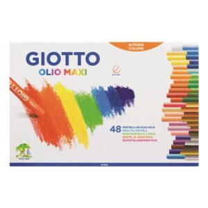 PASTELLO OLIO TONDO 48PZ FILA GIOTTO