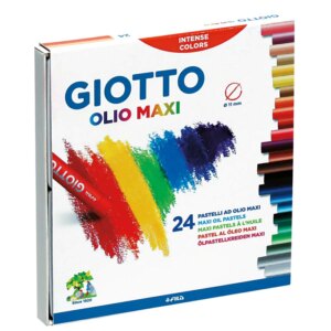 PASTELLO OLIO TONDO 24PZ. FILA GIOTTO 28125