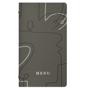 PORTAMENU' LINEA LINEE - 18X31,6 CM - TORTORA - STILCASA 91147