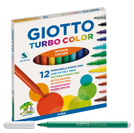 PENNARELLO GIOTTO TURBO COLOR X12 FILA 36197