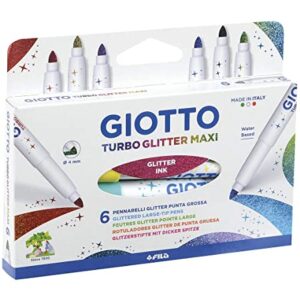PENNARELLO GIOTTO TURBO MAXI  GLITTER CF 6