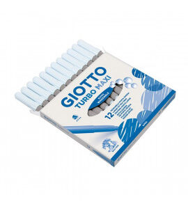 PENNARELLO GRIGIO CENERE GIOTTO TURBO MAXI X12 UNICOLOR 51510