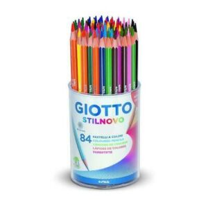 PASTELLO GIOTTO STILNOVO BARATTOLO 84PZ FILA