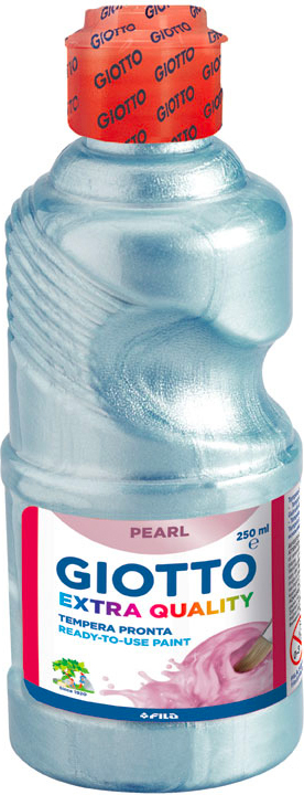 TEMPERA GIOTTO PEARL CIANO 250ML FILA