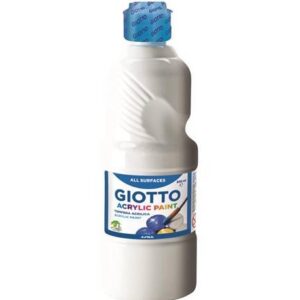 TEMPERA ACRILICA 500ML. BIANCO  FILA