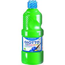 TEMPERA ACRILICA 500ML. VERDE   FILA