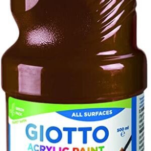 TEMPERA ACRILICA 500ML. MARRONE     FILA