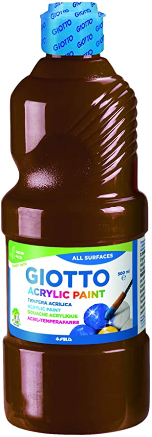 TEMPERA ACRILICA 500ML. MARRONE     FILA