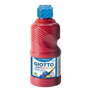TEMPERA ACRILICA 250ML. ROSSO FILA