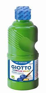 TEMPERA ACRILICA 250ML. VERDE  FILA