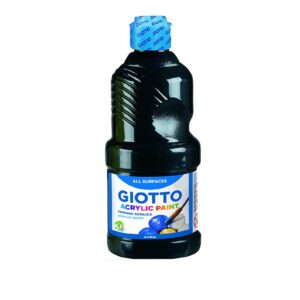TEMPERA ACRILICA 250ML. NERO  FILA
