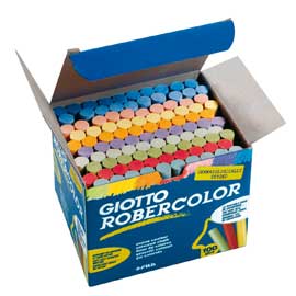 GESSO COLORATO ROTONDO 100PZ. FILA 55410
