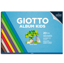 ALBUM DISEGNO COLORISSIMI 120 GR. 21X29.7 20 FF 86056