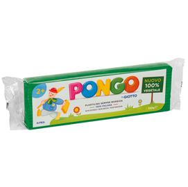 PLASTILINA VERDE PONGO PANETTO 350 GR GIOTTO 93956