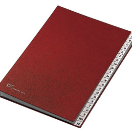 CLASSIFICATORE A-Z TELA FRASCHINI T-D-E 56596
