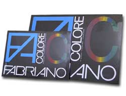 ALBUM DISEGNO 33X48 5 COLORI MONORUVIDO 220 GR. 25 FG. FABRIANO 34948