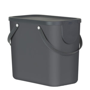 PATTUMIERA ALBULA - 25 L - GRIGIO ANTRACITE - ROTHO 91838
