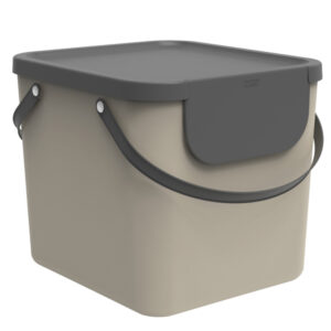 PATTUMIERA ALBULA - 40 L - CAPPUCCINO - ROTHO 91841
