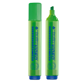 PENNARELLO VERDE EVIDENZIATORE TRATTO VIDEO FILA 73535