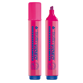 PENNARELLO ROSA EVIDENZIATORE TRATTO VIDEO FILA 73533