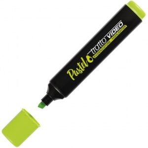PENNARELLO VERDE AVOCADO EVIDENZIATORE TRATTO VIDEO FILA