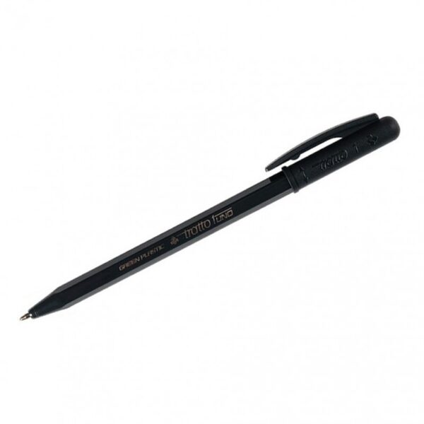 PENNA SFERA NERO TRATTO UNO GREEN PUNTA MEDIA 1 MM 93506