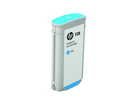 HP - CARTUCCIA INK - 728 - CIANO -F9J67A - 130ML HPF9J67A