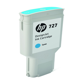 HP - CARTUCCIA INK - 727 - CIANO - F9J76A - 300ML HPF9J76A