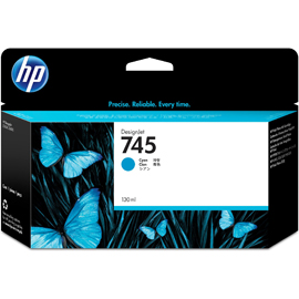 HP - CARTUCCIA INK - 745 - CIANO FOTOGRAFICO - F9J97A - 130ML HPF9J97A