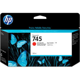 HP - CARTUCCIA INK - 745 - ROSSO CROMATICO - F9K00A - 130ML HPF9K00A