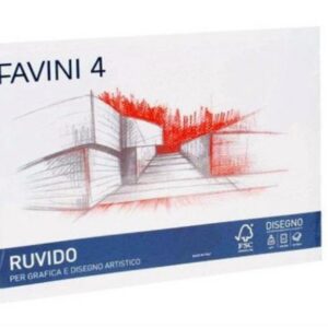 ALBUM DISEGNO 33X48 F4 220GR 20F RUVIDO FAVINI 79338