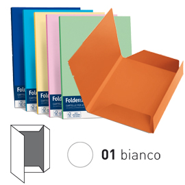 CARTELLA C-LEMBI BIANCO 25X34 200g FAVINI 25 Pz. 59163