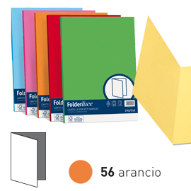 CARTELLA S-LEMBI ARANCIONE 25X34 200g FAVINI 50 Pz. 32653