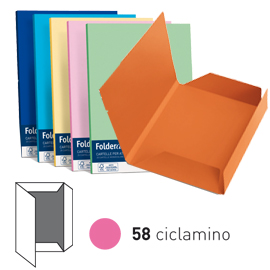 CARTELLA C-LEMBI CICLAMINO 24,5X34,5 200g FAVINI 25 Pz. 32664