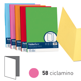 CARTELLA S-LEMBI CICLAMINO 25X34 200g FAVINI 50 Pz. 32655
