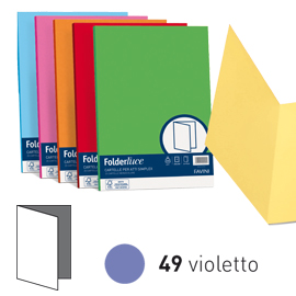 CARTELLA S-LEMBI VIOLETTO 25X34 200g FAVINI 50 Pz. 32658