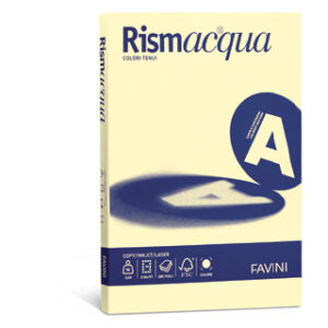 CARTA RISMACQUA A3 GR.140 07 GIALLO CHIARO 200Fg. FAVINI